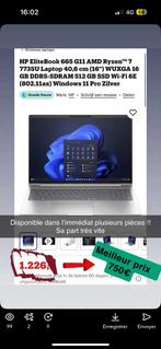 Pc portable hp rayzen 7 Windows 11 neuf, Enlèvement ou Envoi, Comme neuf, Windows