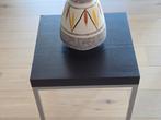 Modern salon tafeltje in zwart met stevige, Ophalen of Verzenden, Zo goed als nieuw, Hout, Modern