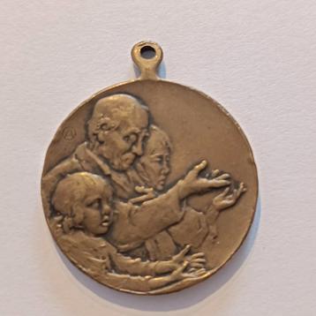 Steun penning Dubbeltje Belge 1916 Wereldoorlog I Alfred Ost beschikbaar voor biedingen