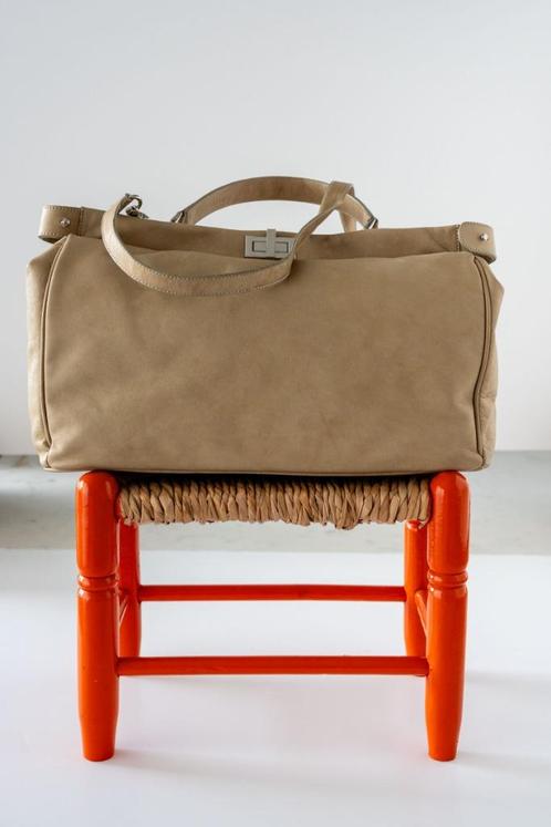 Handtas, merk Maxima, NIEUW, Handtassen en Accessoires, Tassen | Damestassen, Nieuw, Handtas, Beige, Verzenden
