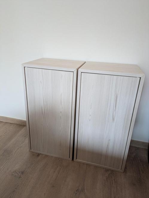2 eket kastjes te koop, Huis en Inrichting, Woonaccessoires | Wanddecoraties, Nieuw, Ophalen