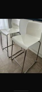 2 chaises hautes blanches, Enlèvement, Comme neuf