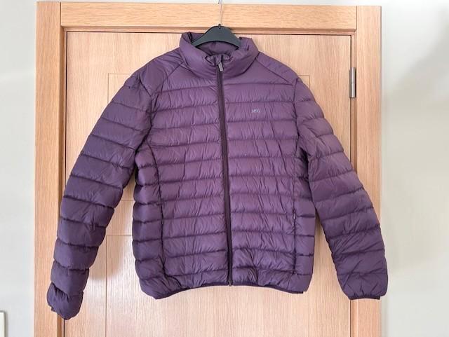 paarse jas met echte dons McGregor maat L (nr1497a), Kleding | Heren, Jassen | Winter, Gedragen, Maat 52/54 (L), Paars, Ophalen of Verzenden