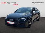 Audi S3 Sedan 2J GARANTIE*S3*AUTOMAAT*QUATRO*CARPLAY*GPS*TOP, Auto's, Automaat, S3, Zwart, 178 g/km