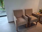 2 Armstoelen Flamant, Ophalen, Hout, Twee, Bruin