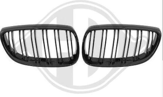 Grille set hoogglans nieuw zwart BMW 3 serie E92 E93 1216741, Auto-onderdelen, Overige Auto-onderdelen, BMW, Nieuw, Ophalen of Verzenden