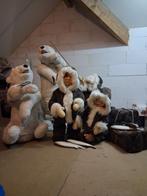 Bewegende Kerst automaat ijsbeer eskimo's etalage decoratie, Ophalen, Zo goed als nieuw