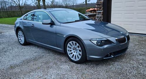 BMW 645CI - BJ:2004 - 62 000 km - AUTOMATIQUE - À L'ÉTAT NEU, Autos, BMW, Entreprise, Achat, Série 6, ABS, Airbags, Air conditionné