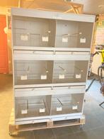 2 kweektorens, Dieren en Toebehoren, Vogels | Hokken en Kooien, Ophalen, Gebruikt, Hout, Broedkooi of Kweekkooi