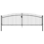 tuinpoort in zwart staal 4 meter, Tuin en Terras, Ophalen of Verzenden, Nieuw, Staal