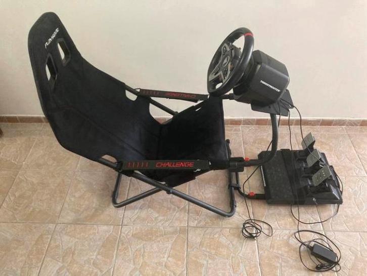 Sim Racing Set – Thrustmaster T248 + Playseat Challenge, Games en Spelcomputers, Spelcomputers | Overige Accessoires, Zo goed als nieuw