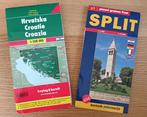 Cartes routières de Croatie & Split, Europe autre, Utilisé, Enlèvement ou Envoi