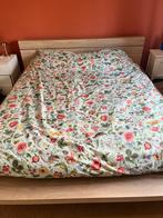 Elektrisch verstelbaar bed - Goossens, Huis en Inrichting, Ophalen, Bruin, 210 cm, Tweepersoons