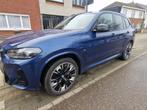 BMW IX3 Full Electric, Auto's, Automaat, Achterwielaandrijving, Blauw, Leder