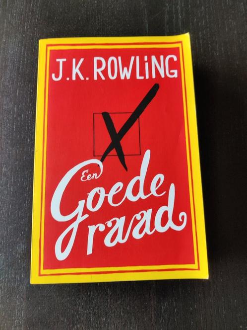 J.K. Rowling - Een goede raad, Livres, Littérature, Neuf, Enlèvement ou Envoi