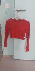 Rood t shirt met LM maat M, Maat 38/40 (M), Ophalen of Verzenden, Zo goed als nieuw, Lange mouw