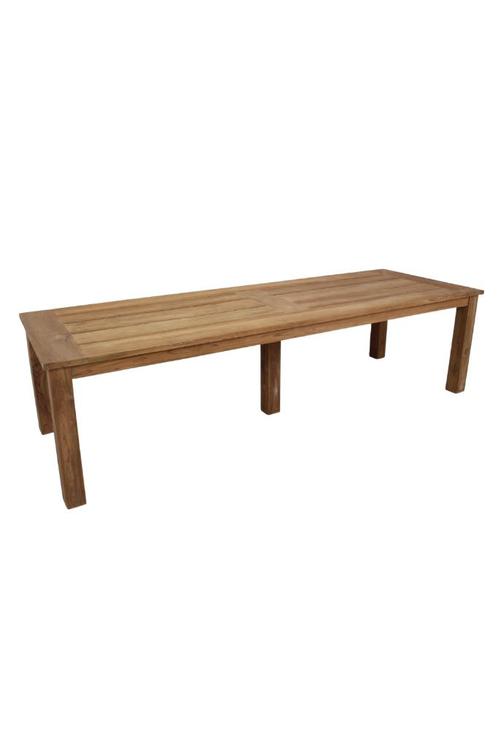 Teakhouten tuintafels (voorradig, Tuin en Terras, Tuintafels, Nieuw, Rechthoekig, Teakhout, Ophalen of Verzenden