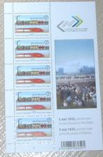 1 blok 175 jaar belgische spoorwegen, Frankeerzegel, Ophalen of Verzenden, Zonder stempel, Postfris
