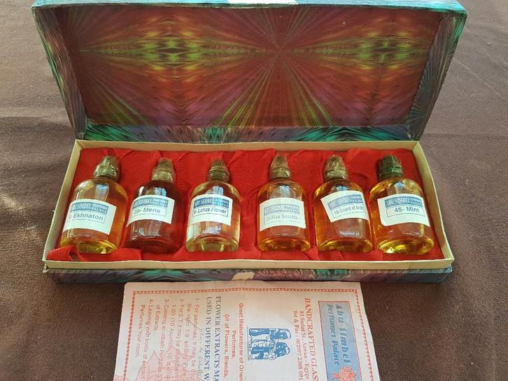 Geur- en bloemenessenties Egypte, Handtassen en Accessoires, Uiterlijk | Parfum, Ophalen of Verzenden