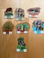 7 chromo's Franco-Suisse-Afrikaanse wilde dieren, Verzenden, Gebruikt, Overige typen