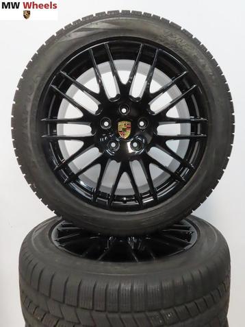 Originele Porsche Cayenne 20 inch Spyder velgen winterbanden, Pneus et Jantes, Pneus hiver, Enlèvement ou Envoi, 275 mm