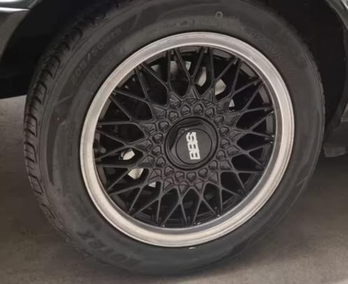BMW e30 BBS 4 wielen 4x100 15" en 24 originele BBS compleet, Auto-onderdelen, Banden en Velgen, Banden en Velgen, Zomerbanden