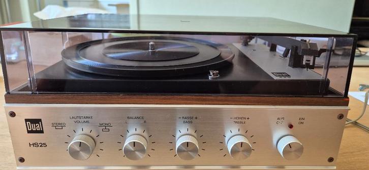 Platenspeler DUAL HS25 (1971), Audio, Tv en Foto, Platenspelers, Gebruikt, Platenspeler, Dual, Ophalen of Verzenden
