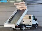 Iveco Daily 35C14 Kipper 3500kg trekhaak Airco Cruise Kieper, Auto's, Bestelwagens en Lichte vracht, Gebruikt, Euro 6, Iveco, Wit