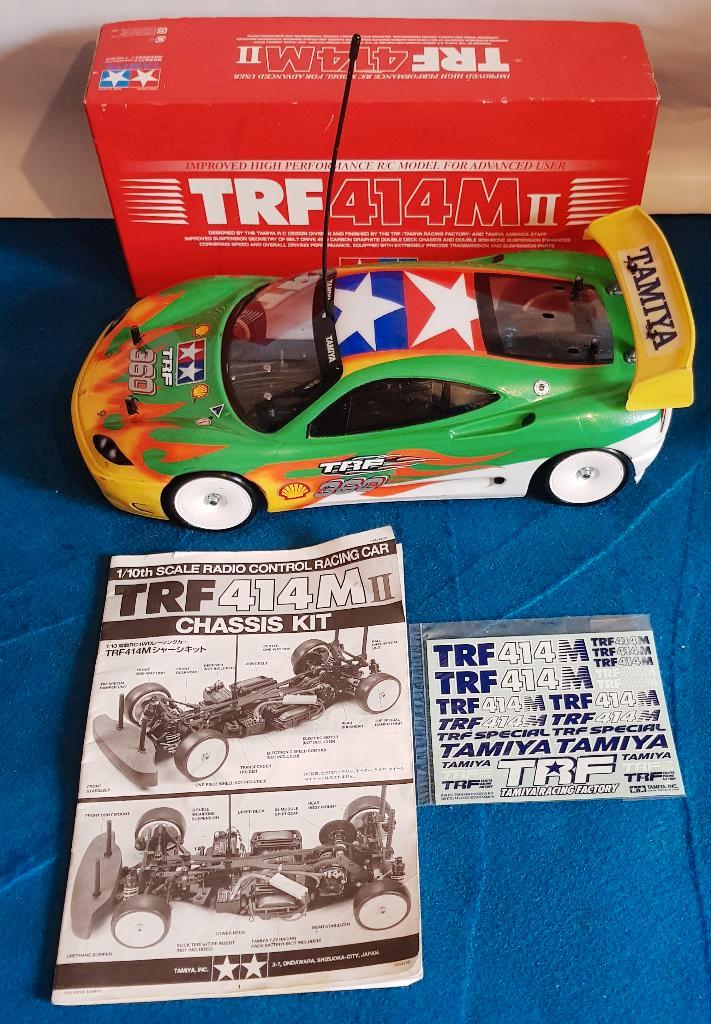 Tamiya TRF414M II #49219 d'époque + carrosserie Ferrari 360, Hobby & Loisirs créatifs, Modélisme | Radiocommandé & Téléguidé | Voitures