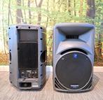 2x Mackie SRM450 active speakers + toebehoren, 120 watts ou plus, Enlèvement, Utilisé