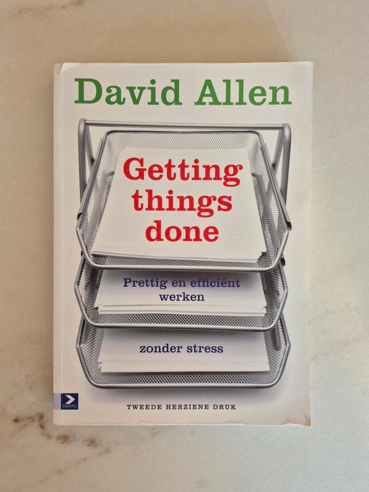 David Allen - Getting things done, Boeken, Advies, Hulp en Training, Ophalen of Verzenden