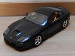 Ferrari 550 Maranello 1/18 Bburago, Burago, Ophalen of Verzenden, Zo goed als nieuw, Auto