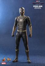 Hot Toys MMS604 Spider-Man pak in zwart en goud, Nieuw, Ophalen of Verzenden