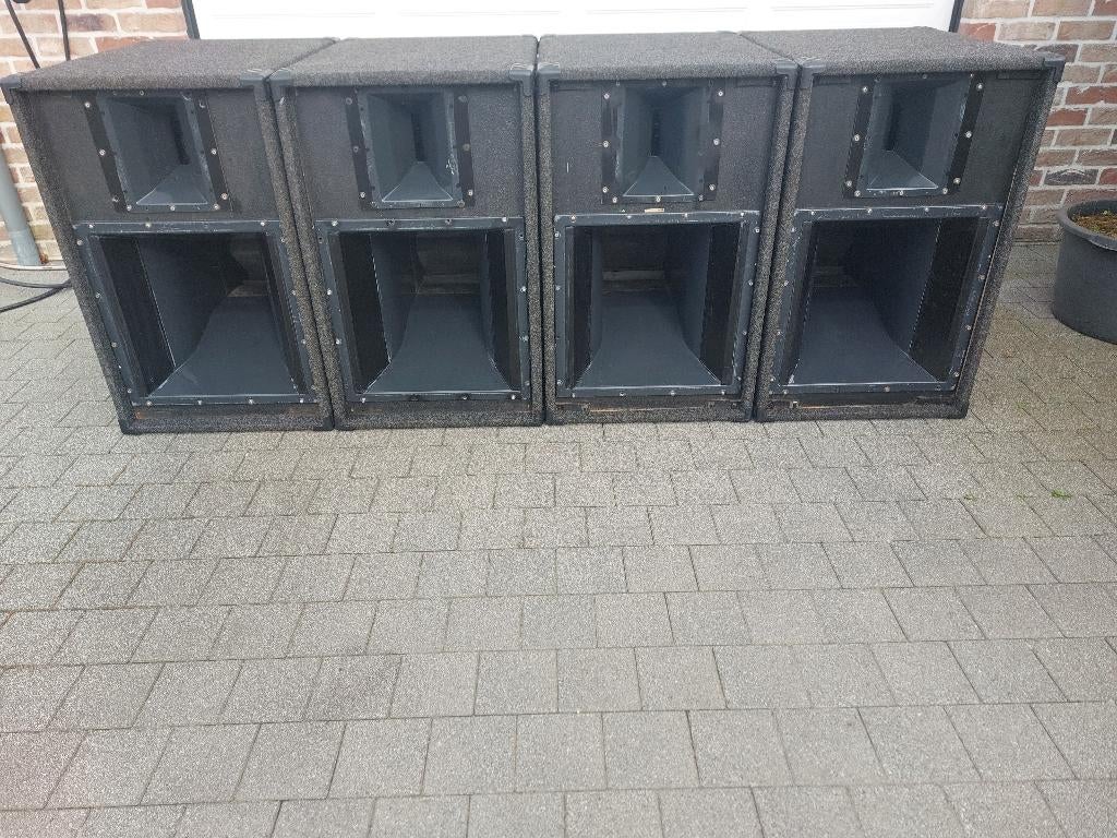 4x EV MTH2 volledig origineel, knaltopkast voor de carnaval!, Audio, Tv en Foto, Luidsprekerboxen, Zo goed als nieuw, Overige typen