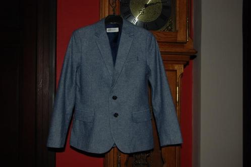 „H&M” blauwe blazerjas voor jongens T134cm of 8/9A als NIEUW, Kinderen en Baby's, Kinderkleding | Maat 134, Zo goed als nieuw