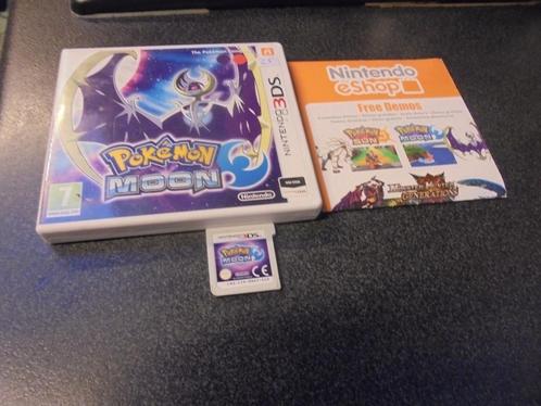 Nintendo 3DS Pokémon Moon (orig), Games en Spelcomputers, Games | Nintendo 2DS en 3DS, Gebruikt, Vanaf 7 jaar, Verzenden