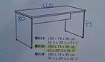 Bureau + kast, Kyoto, lichte kleur, Ophalen, Gebruikt, Bureau