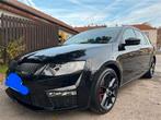 SKODA VRS 2.0 TDI AUTO 2016, Auto's, 1995 cc, Zwart, Leder, 5 deurs