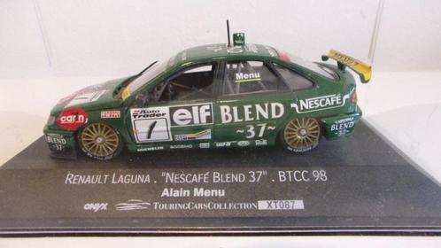 !!RARE!! RENAULT LAGUNA BTCC 98 MENU.VITESSE 1/43 1634/2500, Hobby & Loisirs créatifs, Voitures miniatures | 1:43, Comme neuf