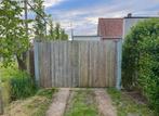 Tuinpoort bekleed met hout, Ophalen, Gebruikt, 200 cm of meer, IJzer