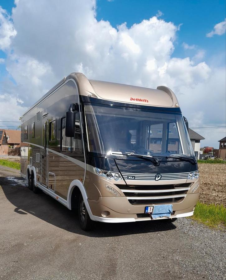 Dethleffs Globetrotter XLI Premium, Caravans en Kamperen, Mobilhomes, Particulier, Dethleffs, Fiat, Douche, Oven, TV, Luifel, Ophalen