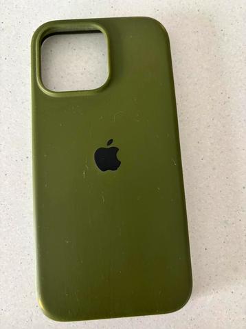 Hoesje IPhone 15 pro max (legergroen) beschikbaar voor biedingen