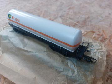 Marklin HO 4748 set van 2 BP gasketelwagens  beschikbaar voor biedingen