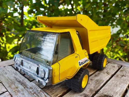 Joustra Goliath Metalen kiepwagen jaren 70-80, Antiek en Kunst, Antiek | Speelgoed, Ophalen of Verzenden
