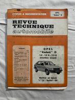 Revue technique automobile opel Kadett D, Ophalen