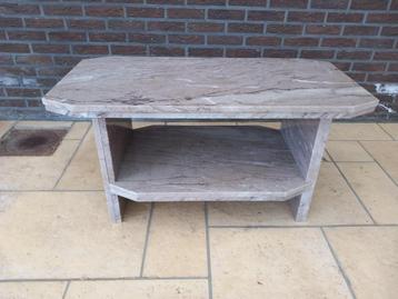 Marmeren salontafel 100 x 50 x 50 beschikbaar voor biedingen
