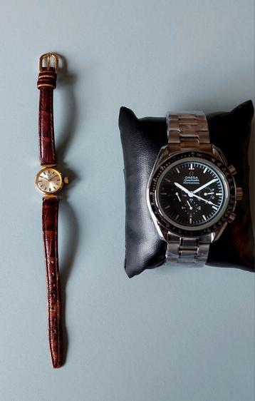Omega, Handtassen en Accessoires, Horloges | Dames, Ophalen, Zo goed als nieuw