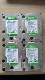 4x1TB Western Digital Caviar Green, Computers en Software, Harde schijven, Intern, Western Digital, Ophalen of Verzenden, Zo goed als nieuw