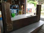 Oude vintage schouwbalk, Doe-het-zelf en Bouw, Hout en Planken, Ophalen, Gebruikt, Eiken, Balk