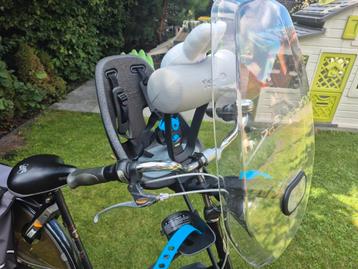 Fietsstoel Yepp Nexxt Mini met windscherm en Nijntje slaapku beschikbaar voor biedingen